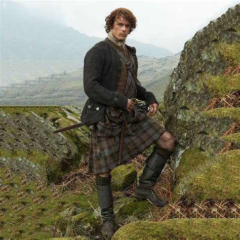 outlander jamie boots replica|jamie's plaid tartan.